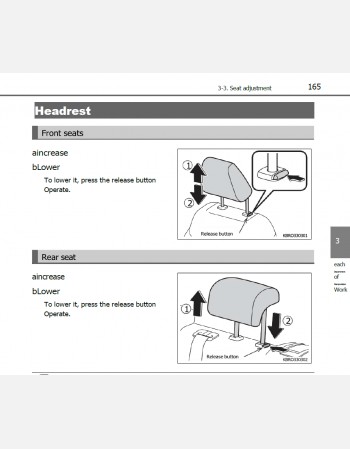 daihatsu rocky 2024-2025 owners manual in english
